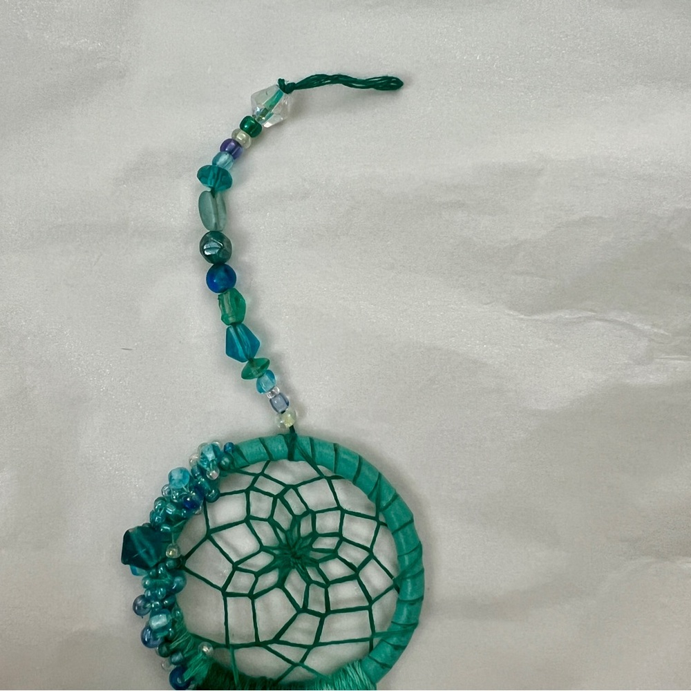 Lil green/blue dreamcatcher - Picture 10 of 10
